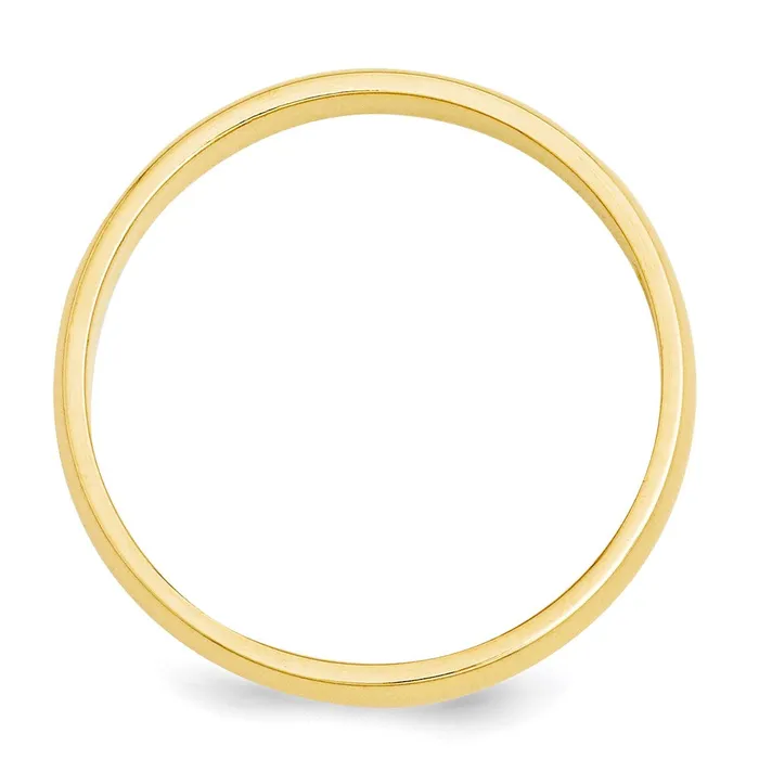 Goldia Rings Solid 10K Yellow Gold 3mm HalfRound Wedding MensWomens Wedding Band Ring Size 10 Goldia Rings Solid 10K Yellow Gold 3mm HalfRound Wedding MensWomens Wedding Band Ring Size 10