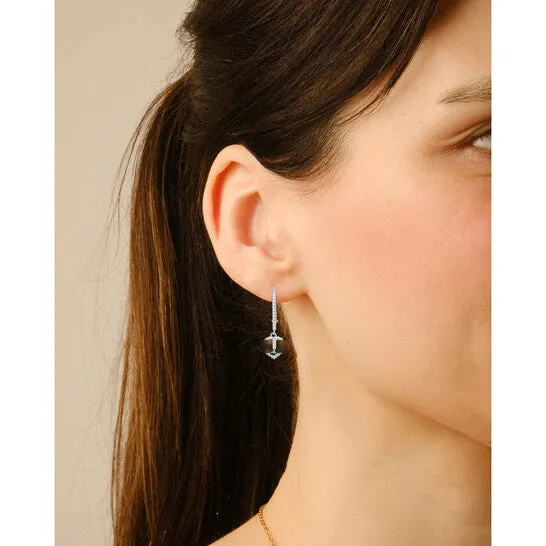 JMS always Earrings Original Kylie Harper Sterling Silver Heartcut Emerald CZ Birthstone Halo Leverback Earrings JMS always Earrings Original Kylie Harper Sterling Silver Heartcut Emerald CZ Birthstone Halo Leverback Earrings