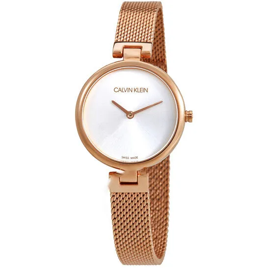 JMS always Watches Original Calvin Klein Quartz Silver Dial Ladies Watch K8G23626 JMS always Watches Original Calvin Klein Quartz Silver Dial Ladies Watch K8G23626