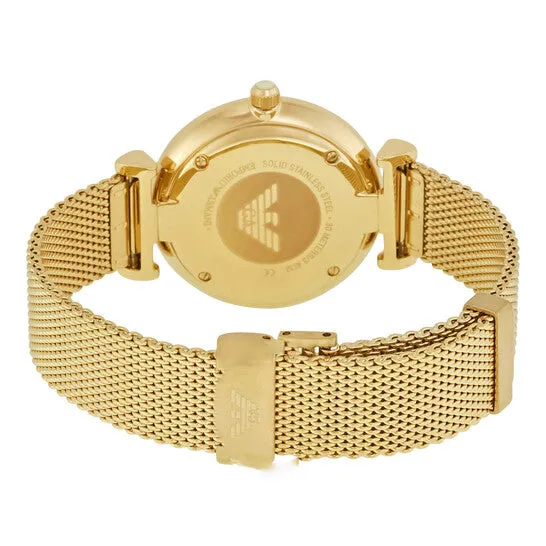 JMS always Watches Original Emporio Armani Retro Gold Ladies Watch AR1957 JMS always Watches Original Emporio Armani Retro Gold Ladies Watch AR1957