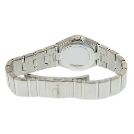 JMS always Watches Original Omega Constellation Manhattan Quartz Diamond Silver Dial Ladies Watch 13115256052001 JMS always Watches Original Omega Constellation Manhattan Quartz Diamond Silver Dial Ladies Watch 13115256052001