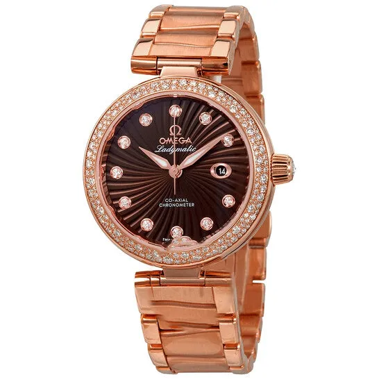JMS always Watches Original Omega De Ville Ladymatic 18kt Rose Gold Automatic Ladies Watch 42565342063001 JMS always Watches Original Omega De Ville Ladymatic 18kt Rose Gold Automatic Ladies Watch 42565342063001