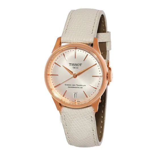 JMS always Watches Original Tissot Chemin Des Tourelles Automatic Silver Dial Ladies Watch T1392073603100 JMS always Watches Original Tissot Chemin Des Tourelles Automatic Silver Dial Ladies Watch T1392073603100