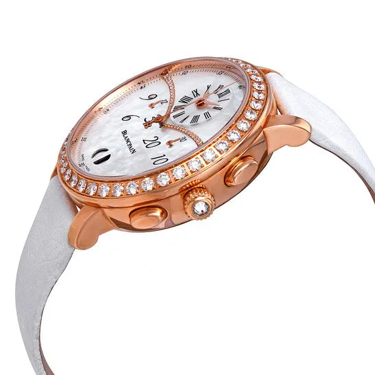 Original Blancpain Chronograph Flyback Grande Date 18kt Rose Gold Diamond Ladies Watch 3626295458A JMS always Watches Original Blancpain Chronograph Flyback Grande Date 18kt Rose Gold Diamond Ladies Watch 3626295458A JMS always Watches