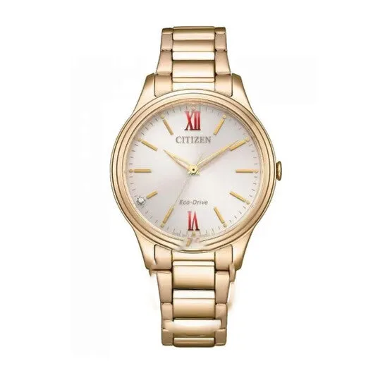 Original Citizen EcoDrive Rose Ladies Watch EM041881X JMS always Watches