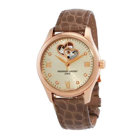 Original Frederique Constant Double Heart Beat Automatic Diamond Ladies Watch FC310LGDHB3B4 JMS always Watches Original Frederique Constant Double Heart Beat Automatic Diamond Ladies Watch FC310LGDHB3B4 JMS always Watches