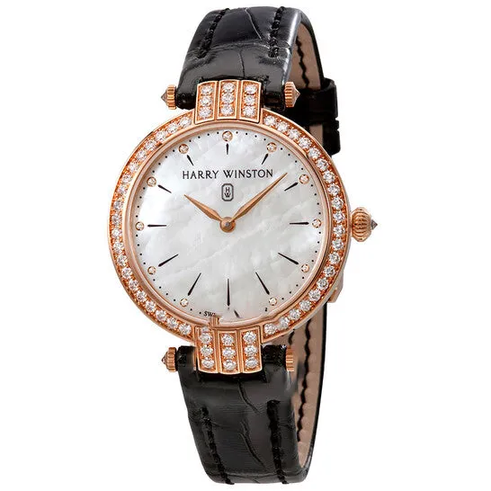 Original Harry Winston Premier White Mother Of Pearl Dial Ladies Watch PRNQHM31RR001 JMS always Watches Original Harry Winston Premier White Mother Of Pearl Dial Ladies Watch PRNQHM31RR001 JMS always Watches