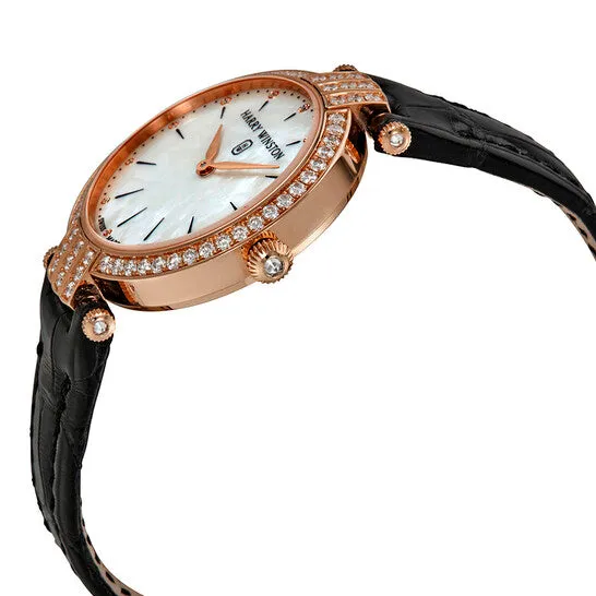 Original Harry Winston Premier White Mother Of Pearl Dial Ladies Watch PRNQHM31RR001 JMS always Watches Original Harry Winston Premier White Mother Of Pearl Dial Ladies Watch PRNQHM31RR001 JMS always Watches