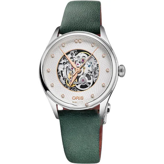 Original Oris Artelier Automatic Silver Dial Ladies Watch 01 560 7724 403107 5 17 35FC JMS always Watches Original Oris Artelier Automatic Silver Dial Ladies Watch 01 560 7724 403107 5 17 35FC JMS always Watches