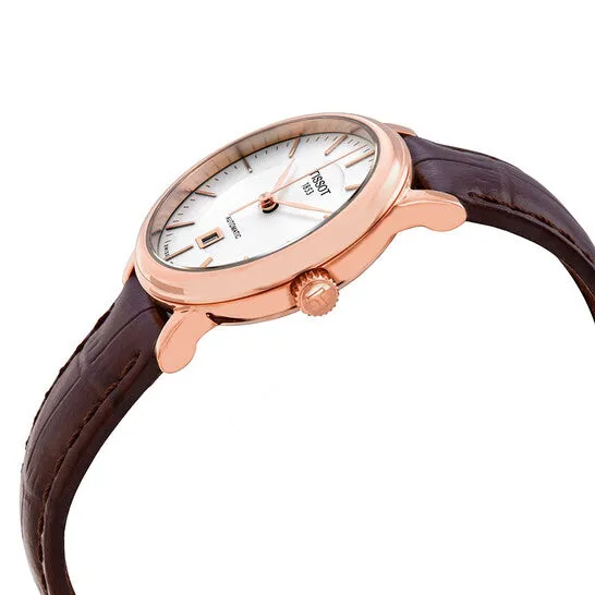 Original Tissot Carson Automatic Silver Dial Ladies Watch T1222073603100 JMS always Watches Original Tissot Carson Automatic Silver Dial Ladies Watch T1222073603100 JMS always Watches