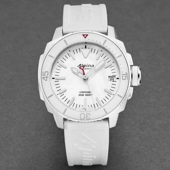 Watches JMS always Original Alpina Seastrong Diver Comtesse White Mother of Pearl Dial Ladies Watch AL240MPW2VC6 Watches JMS always Original Alpina Seastrong Diver Comtesse White Mother of Pearl Dial Ladies Watch AL240MPW2VC6