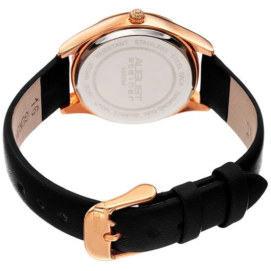 Watches JMS always Original August Steiner Quartz Diamond White Dial Ladies Watch AS8254BK Watches JMS always Original August Steiner Quartz Diamond White Dial Ladies Watch AS8254BK