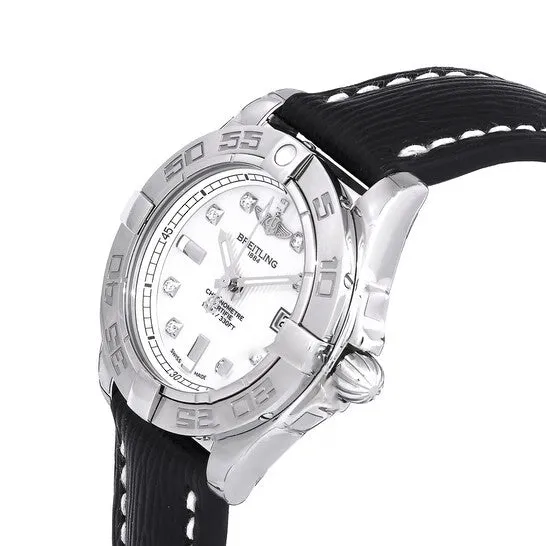 Watches JMS always Original Breitling Galactic 32 Mother of Pearl Dial Black Leather Automatic Ladies Watch A71356L2A708BKLT Watches JMS always Original Breitling Galactic 32 Mother of Pearl Dial Black Leather Automatic Ladies Watch A71356L2A708BKLT