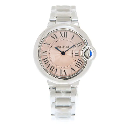 Watches JMS always Original Cartier Ballon Bleu Quartz Pink Dial Ladies Watch WSBB0033 Watches JMS always Original Cartier Ballon Bleu Quartz Pink Dial Ladies Watch WSBB0033
