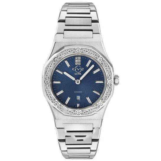 Watches JMS always Original GV2 by Gevril Palmanova Quartz Diamond Blue Dial Ladies Watch 12703 Watches JMS always Original GV2 by Gevril Palmanova Quartz Diamond Blue Dial Ladies Watch 12703
