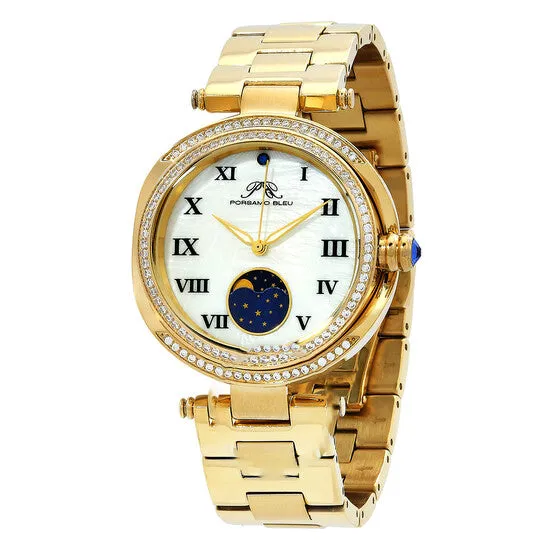 Watches Original Porsamo Bleu South Sea Crystal Moon Quartz Ladies Watch 108BSSM JMS always Watches Original Porsamo Bleu South Sea Crystal Moon Quartz Ladies Watch 108BSSM JMS always