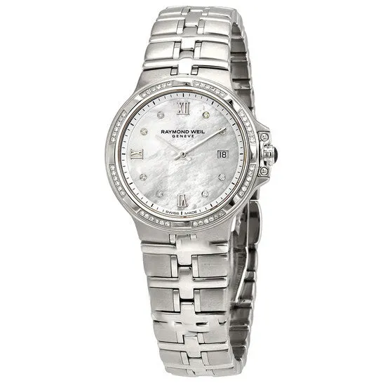 Watches Original Raymond Weil Parsifal Diamond White Mother of Pearl Dial Ladies Watch 5180STS00995 JMS always Watches Original Raymond Weil Parsifal Diamond White Mother of Pearl Dial Ladies Watch 5180STS00995 JMS always