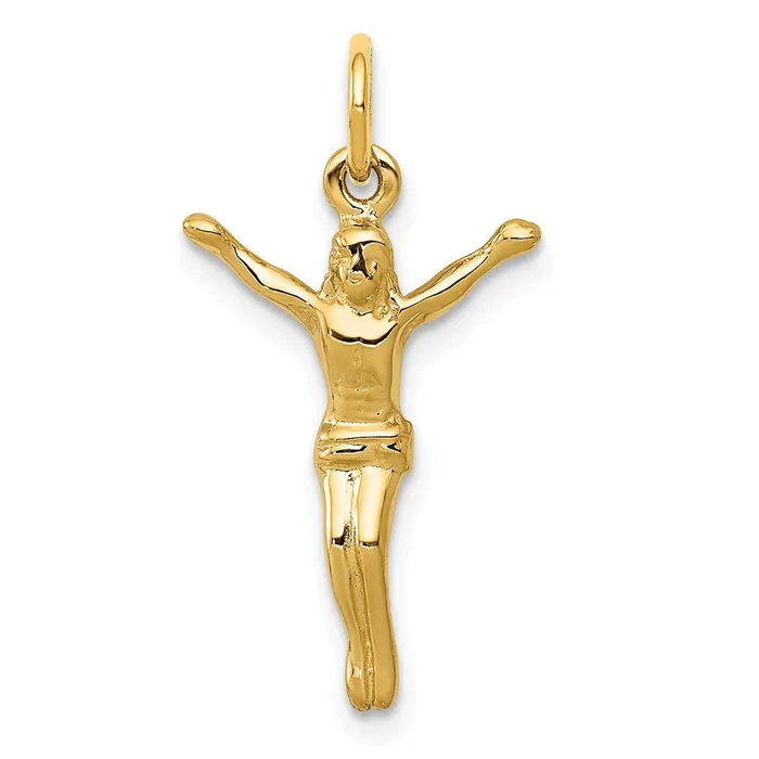 TreasureFineJewelers Charm Necklaces 14K Corpus Charm