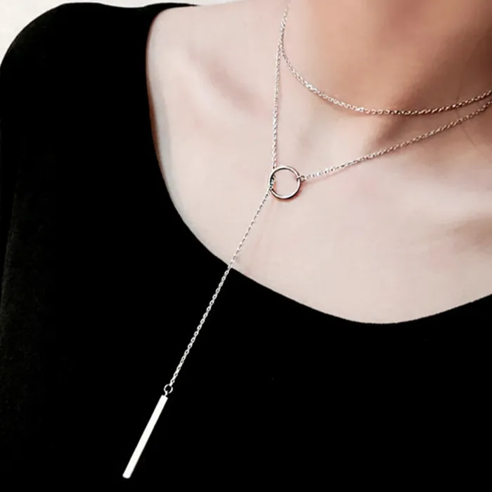 ClaudiaG Necklaces Sterling Silver Linked Necklace