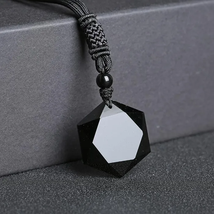 Necklaces Tree of Color Obsidian Truth Necklace