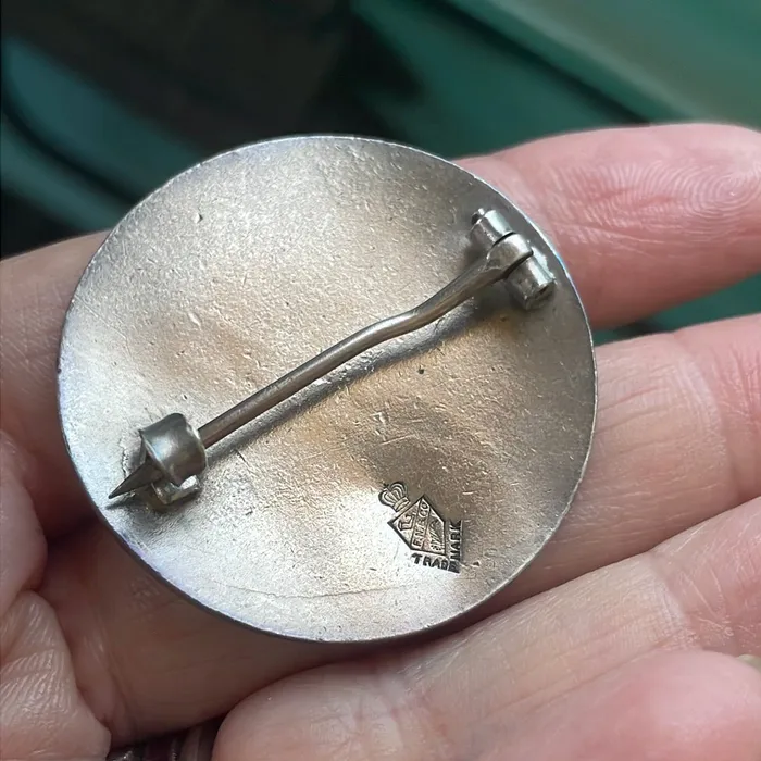 Nouveau Lady Brooch P De Bryk Sterling Silver Antique Vintage Paris Jewelry Rings Nouveau Lady Brooch P De Bryk Sterling Silver Antique Vintage Paris Jewelry Rings