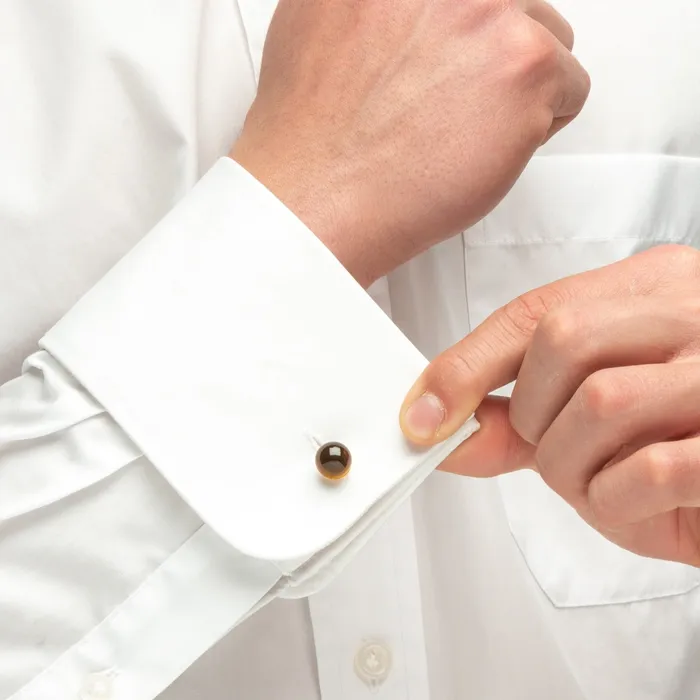 Bracelets Spirito Rosa Aeon Venice Cufflinks Gold Plated Stainless Steel
