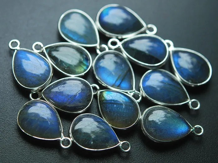 Necklaces Beads Supplies USA 925 Sterling SilverLabradorite Smooth Pear Shape Pendant 11 Piece Of 16mm Approx Necklaces Beads Supplies USA 925 Sterling SilverLabradorite Smooth Pear Shape Pendant 11 Piece Of 16mm Approx