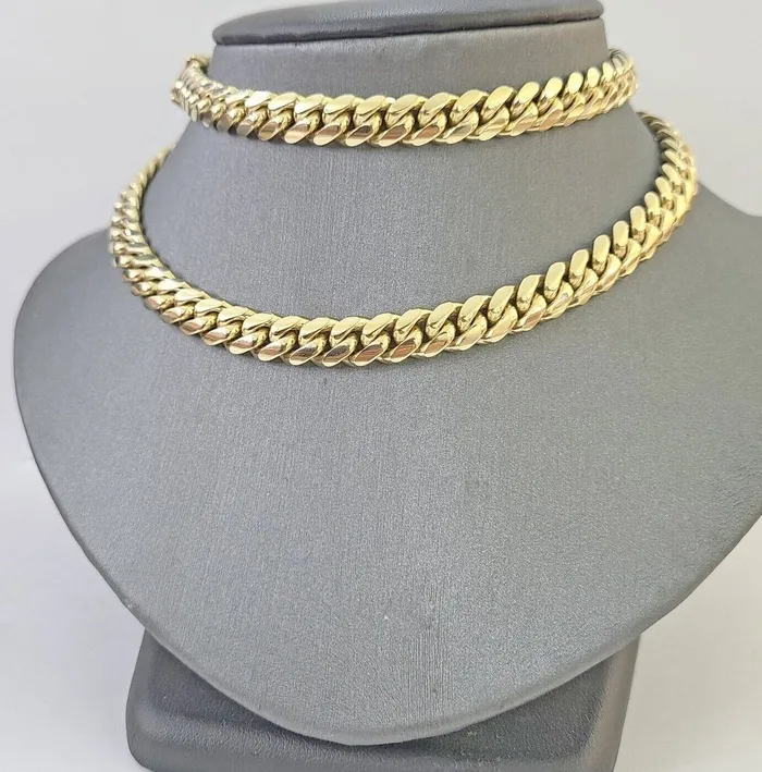 Necklaces Globalwatches10 14k Yellow Gold 7mm Miami Cuban Link Chain Necklace 2026 Inch Real Solid Necklaces Globalwatches10 14k Yellow Gold 7mm Miami Cuban Link Chain Necklace 2026 Inch Real Solid