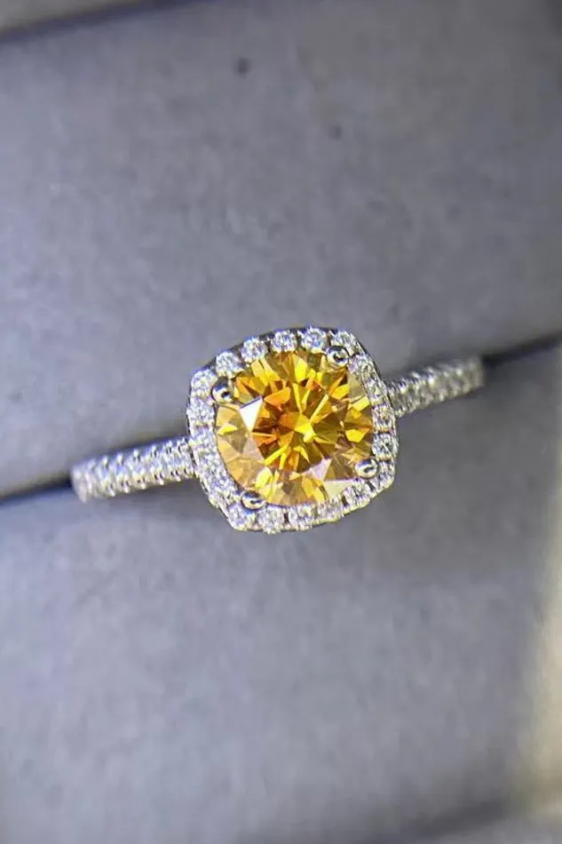 Rings Trendsi Feel Your Love 3 Carat Moissanite Ring