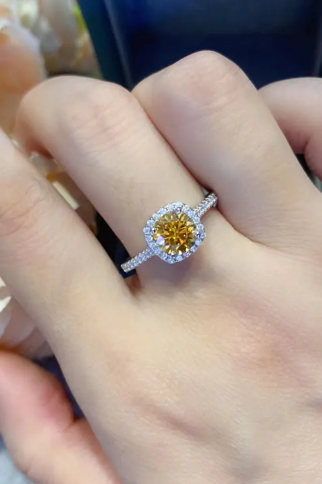 Rings Trendsi Feel Your Love 3 Carat Moissanite Ring