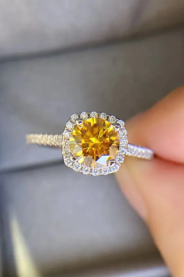 Rings Trendsi Feel Your Love 3 Carat Moissanite Ring