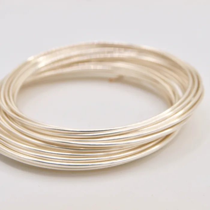 Silver Parawire Round Paramount Wire Co CBC Metal Supply Rings