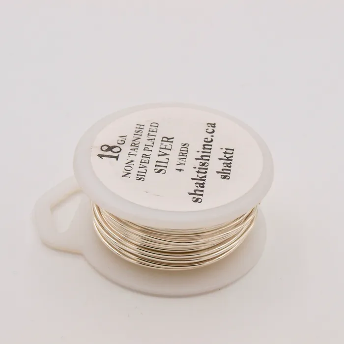 Silver Parawire Round Paramount Wire Co CBC Metal Supply Rings