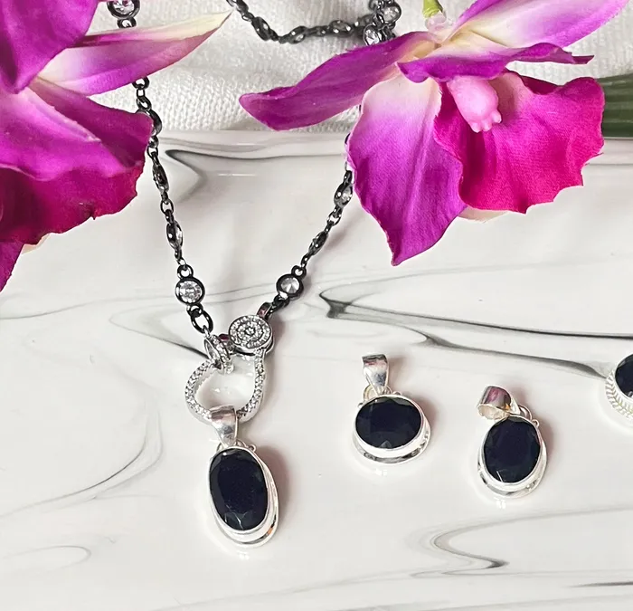 Sterling Silver Black Onyx Dainty Pendants Sophiareneboutiquecom Rings Sterling Silver Black Onyx Dainty Pendants Sophiareneboutiquecom Rings