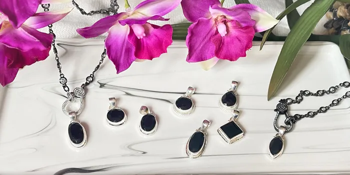 Sterling Silver Black Onyx Dainty Pendants Sophiareneboutiquecom Rings Sterling Silver Black Onyx Dainty Pendants Sophiareneboutiquecom Rings