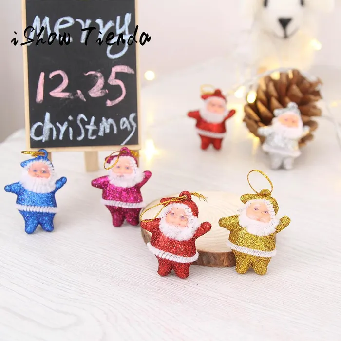 Christmas Santa Home Furnishing Decoration Tree Ornaments sparklingselections Necklaces