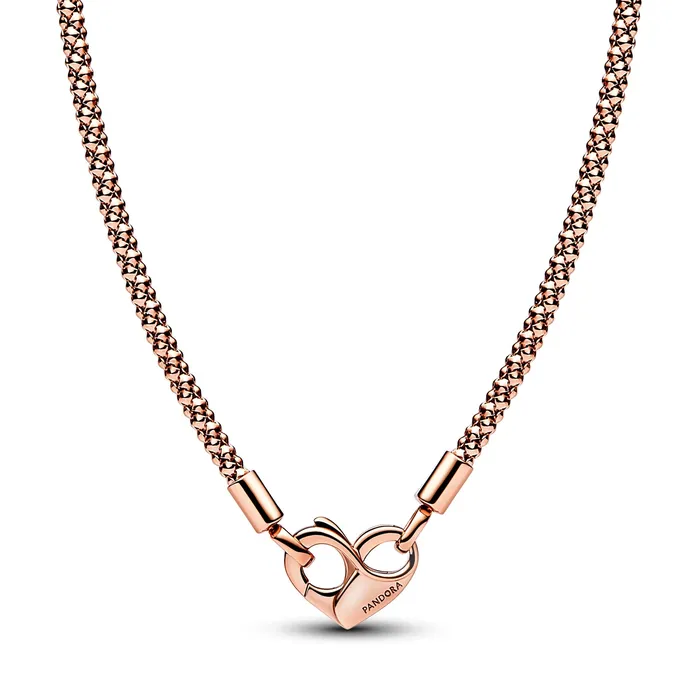 Moments Studded Chain Necklace Pandora Necklaces