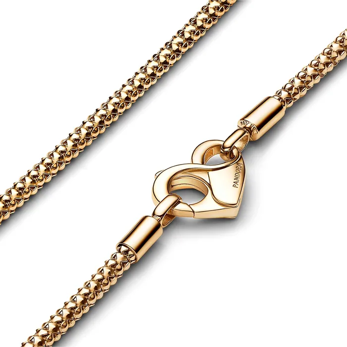 Moments Studded Chain Necklace Pandora Necklaces