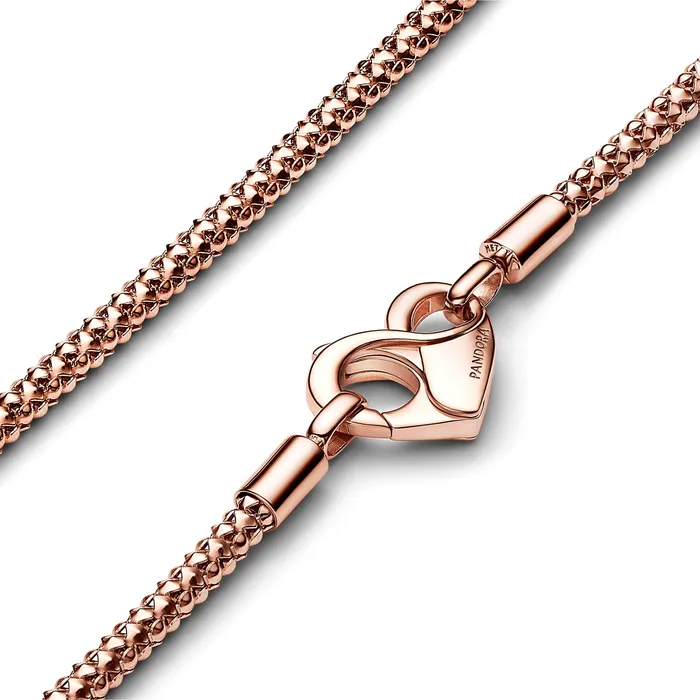 Moments Studded Chain Necklace Pandora Necklaces