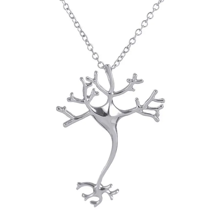 Necklaces Hippie Chic Neuron Brain Nerve Cell Necklace For Women sparklingselections