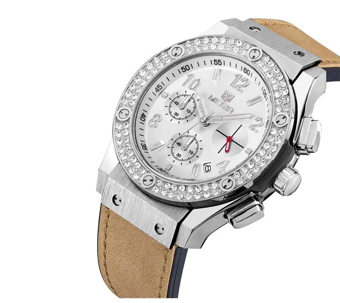 New Women Fashion Genuine Leather Quartz Wrist Watch sparklingselections Watches New Women Fashion Genuine Leather Quartz Wrist Watch sparklingselections Watches