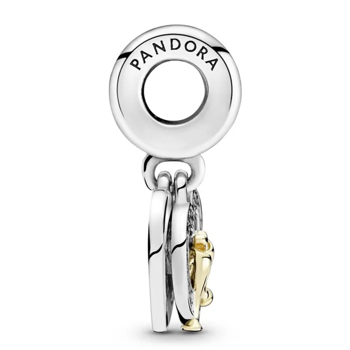Pandora Charm Necklaces Pandora Twotone Happy Anniversary Dangle Charm