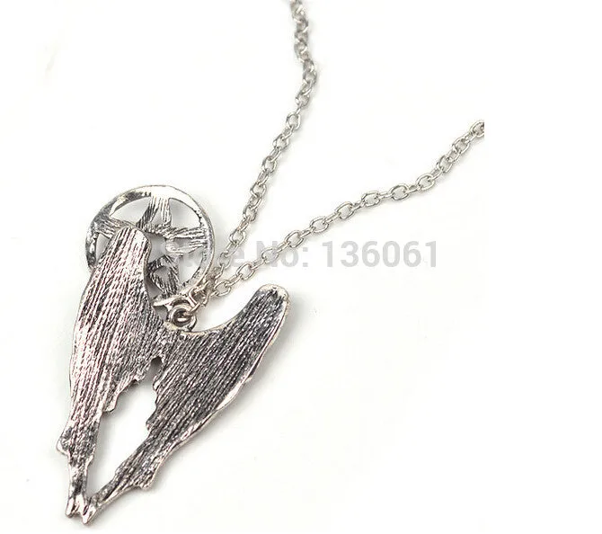 sparklingselections Vintage Forces Of Evil Pentagram Wings Unisex Pendant Necklace Necklaces sparklingselections Vintage Forces Of Evil Pentagram Wings Unisex Pendant Necklace Necklaces