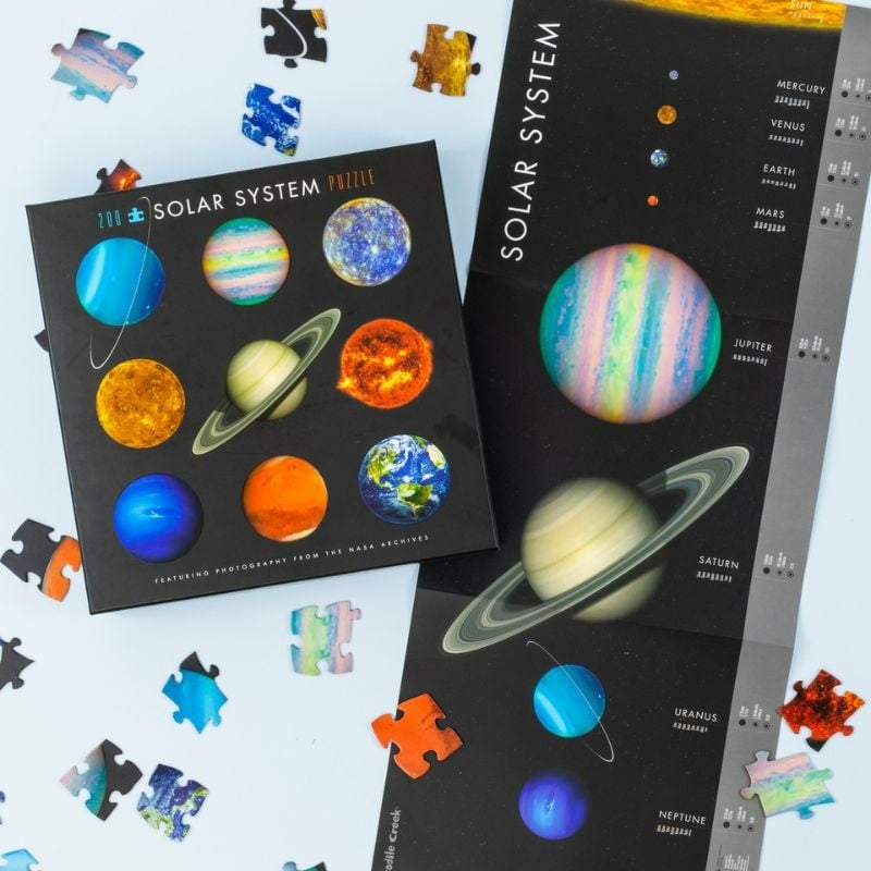 Puzzles |  Crocodile Creek Puzzels Puzzle Nasa Solar System 200 Teile 6 Jahre+ Puzzles Puzzles