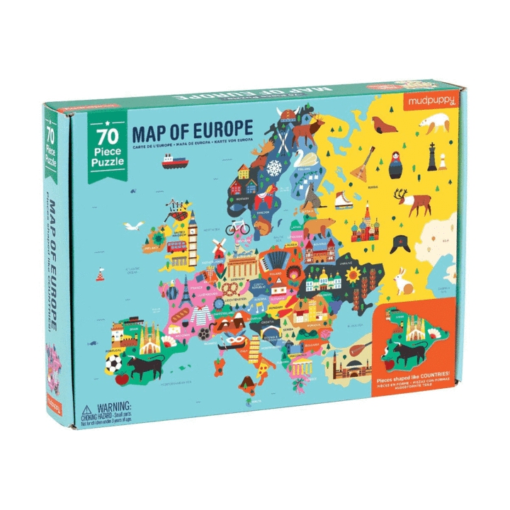 Puzzles |  Mudpuppy Puzzle Europa 70 St. Puzzles Puzzles